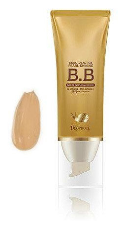 Deoproce Snail Galac-Tox Pearl Shining Bb №23 40 г Крем Бб сияющий с муцином улитки