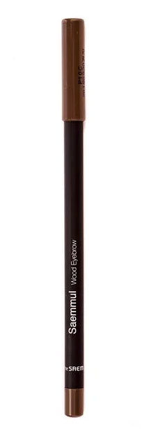 The Saem Saemmul wood eyebrow 03 black brown Карандаш для бровей