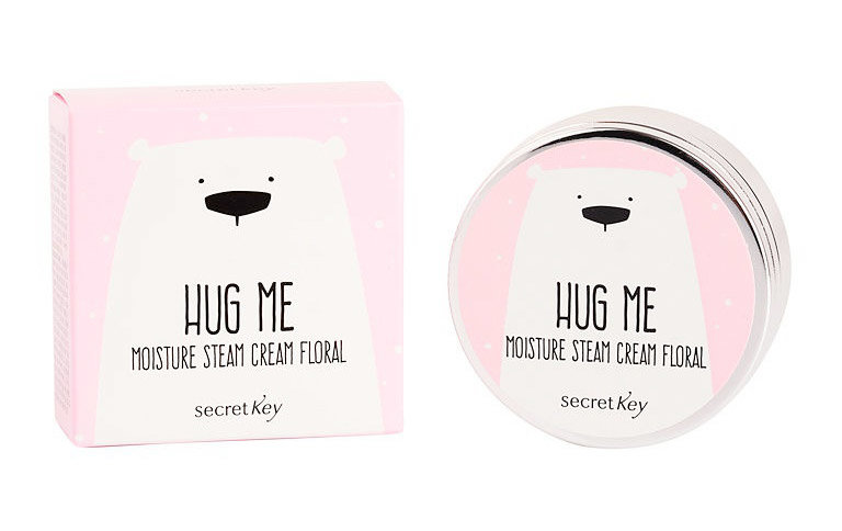 Secret Key Hug Me Moisture Steam Cream Floral 80 г Крем для лица увлажняющий 