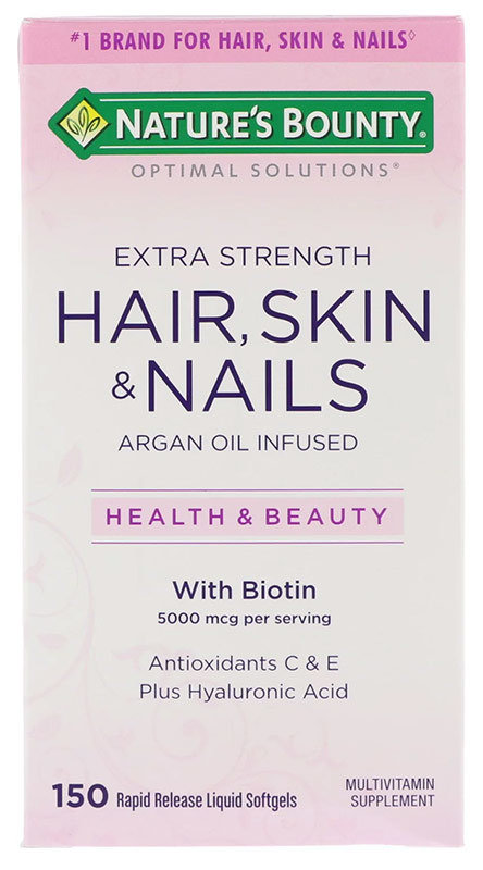 Nature's Bounty Hair, Skin & Nails 150 капсул
