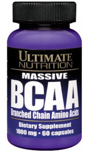 Ultimate Nutrition Bcaa Massive 60 капсул