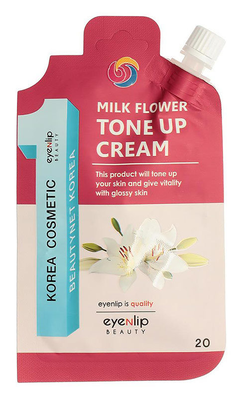 Eyenlip Milk Flower Tone Up Cream 20 г Крем для лица осветляющий 