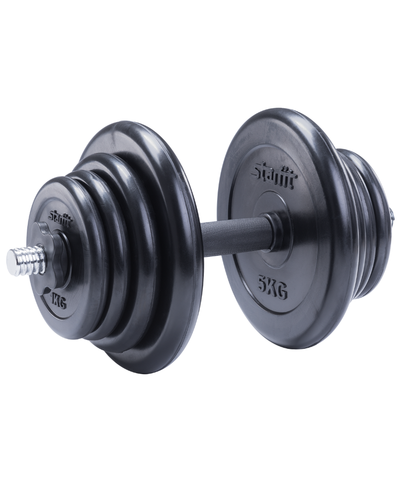 Гантель разборная обрезиненная DB-702 20 кг