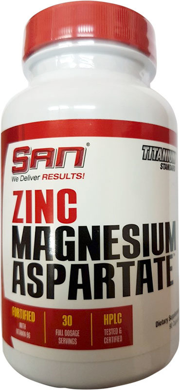 San Zinc Magnesium Asparate 90 капсул