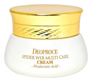 Deoproce Spider Web Multi-care Cream 50 мл Крем для лица с протеинами паутины 