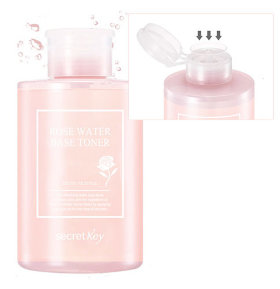 Secret Key Rose Water Base Toner 550 мл Тонер с экстрактом розы