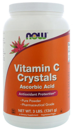 Now Vitamin C Powder 1,36 кг Витамин C в кристаллах