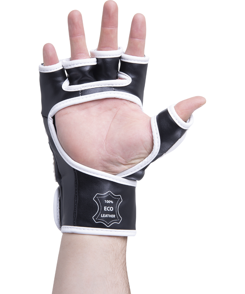 Перчатки для MMA Lion Gel White, к/з, S