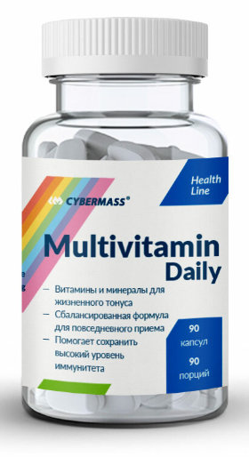CyberMass Multivitamin Daily 90 капсул