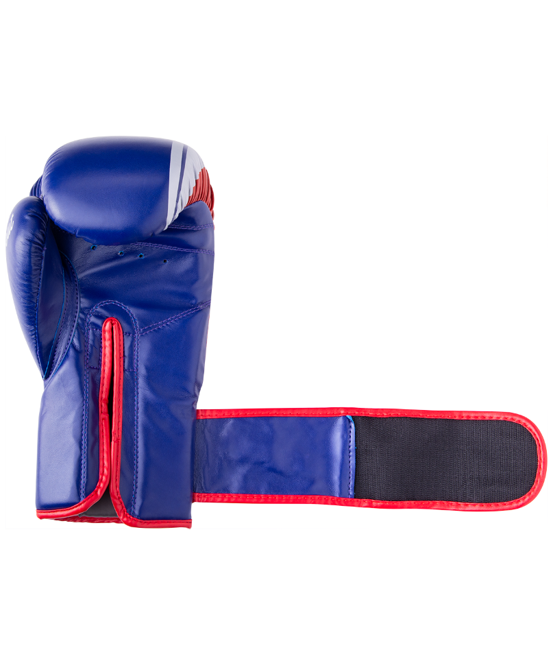 Перчатки боксерские Knockout BGK-2266, 14 oz, к/з, синий
