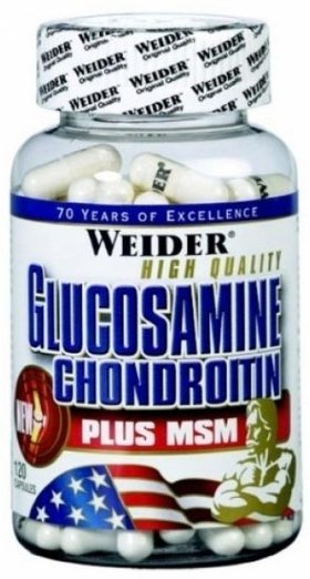 Weider Glucosamine + Chondroitin + Msm 120 капсул
