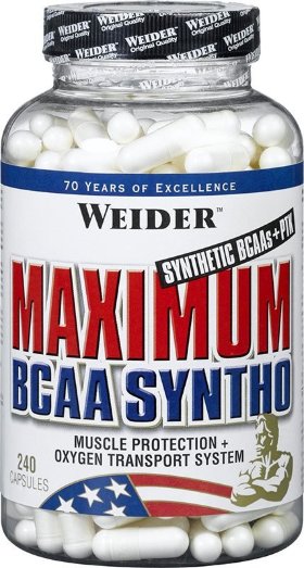 Weider Maximum Bcaa Syntho 120 капсул