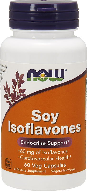 Now Soy Isoflavones 60 капсул 