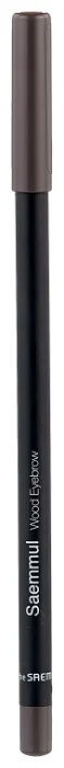 The Saem Saemmul wood eyebrow 02 gray brown Карандаш для бровей