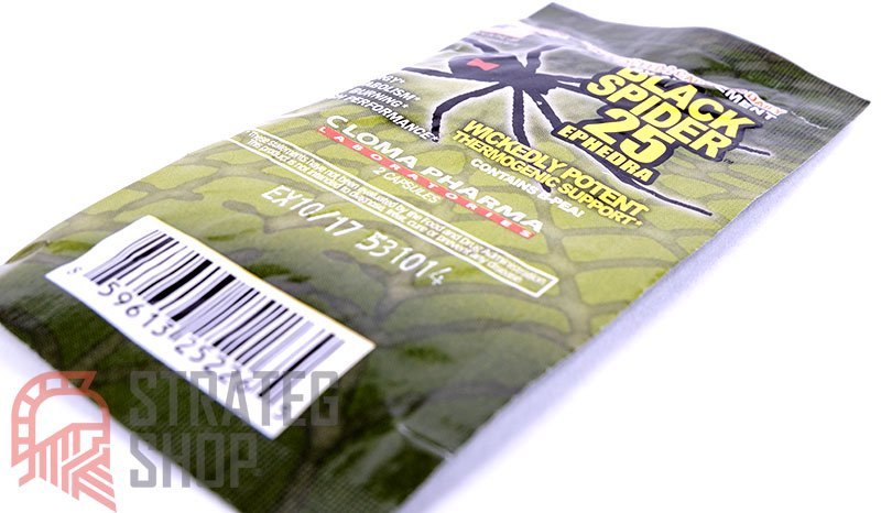 Cloma Pharma Black Spider 2 капсулы