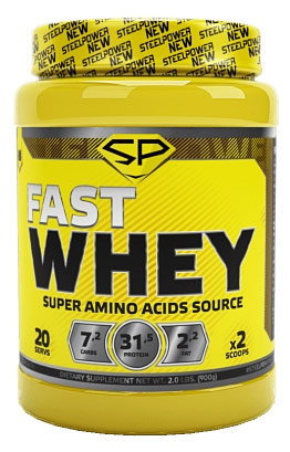 Fast Whey Protein 900 г Steel Power Nutrition