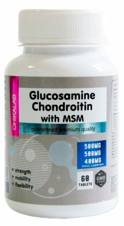 Chikalab Glucosamine Chondroitin Msm 60 таблеток