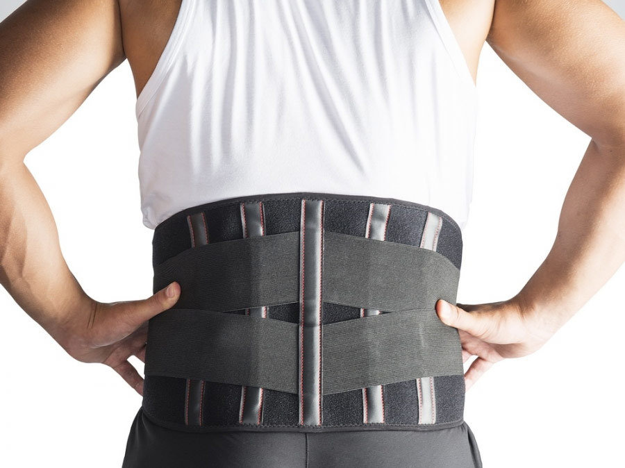 Yamaguchi Корсет поясничный Neoprene Lumbar Support (черный, размер S/M) 