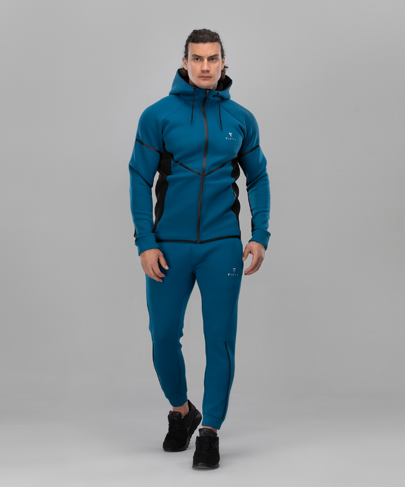 Мужской джемпер Splendor FA-MJ-0102-BBL, синий/черный