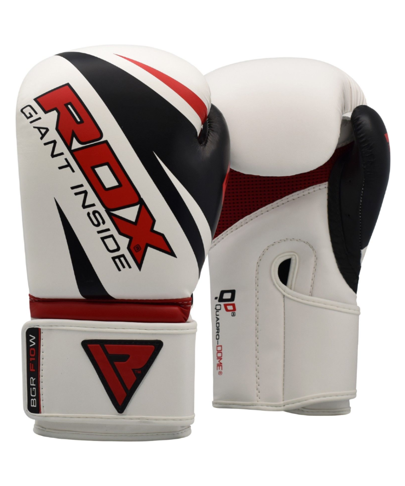 Перчатки боксерские REX F10 WHITE BGR-F10W, 8 oz
