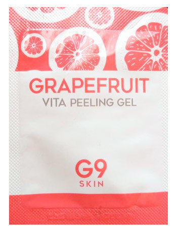G9 Skin Grapefruit Vita Peeling Gel Pouch 2 мл Гель для лица пробник 