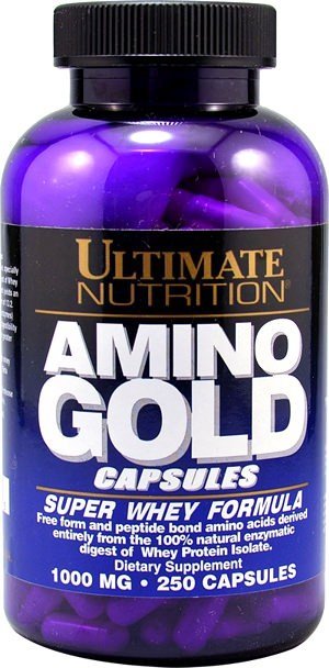 Ultimate Nutrition Amino Gold 250 капсул