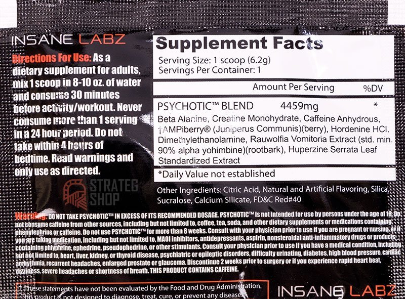 Insane Labz Psychotic 6 г