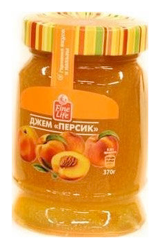 Fine Life Джем персик 370 г 