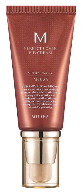 Missha M Perfect Cover Bb Cream № 25 Warm Beige 50 мл