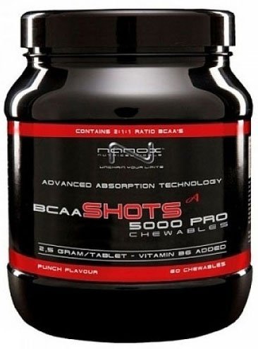 Nanox Bcaa Shots 5000 Pro 60 жеват. таблеток