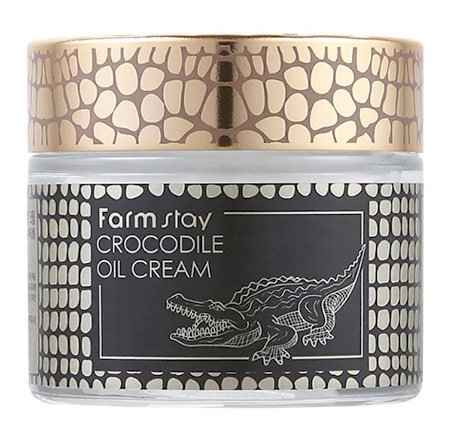 FarmStay Crocodile Oil Cream 70 г Питательный крем с крокодильим жиром 