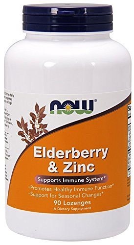 Now Elderberry & Zinc 90 пастилок 