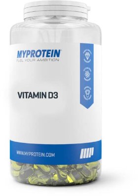 MyProtein Vitamin D3 180 гелевых капсул