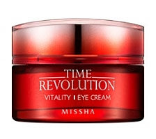 Missha Time Revolution Vitality Eye Cream 25 мл Интенсивный антивозрастной крем для кожи вокруг глаз 