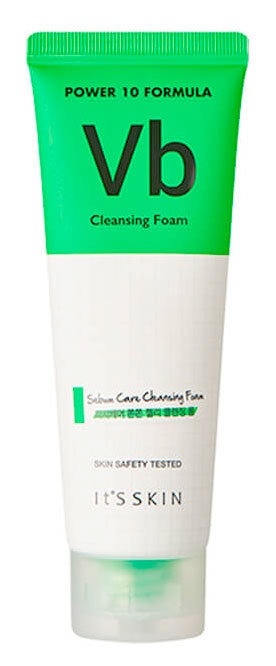 It's Skin Power 10 Formula Vb Cleansing Foam 120 мл Гелевая пенка для умывания проблемной кожи лица 