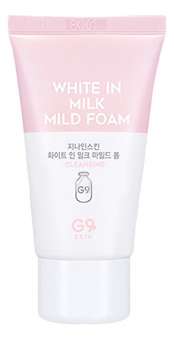 G9 Skin White in Milk Mild Foam 30 г Пенка для умывания 