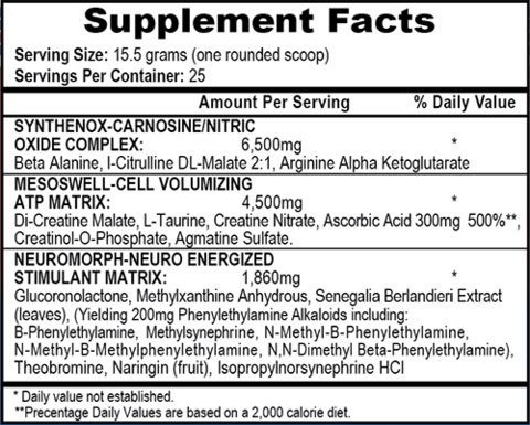 Aps Nutrition Mesomorph 388 г