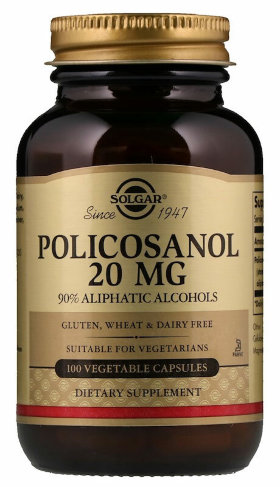 Solgar Policosanol 20 мг 100 капсул
