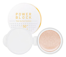 A'pieu Power Block Tone Up Sun Cushion SPF50+/Pa++++ Тональная основа
