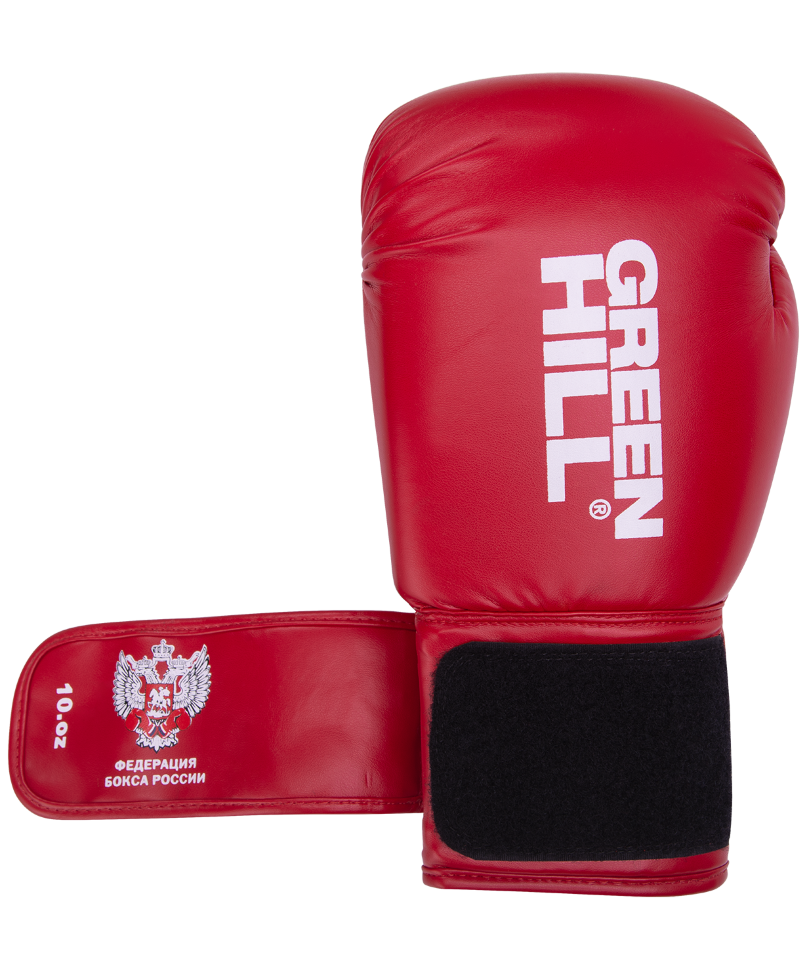 Перчатки боксерские REX BGR-2272F, 10 oz, красный