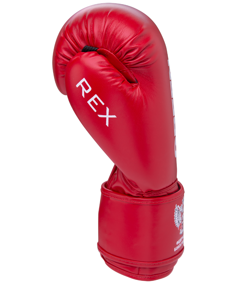 Перчатки боксерские REX BGR-2272F, 10 oz, красный