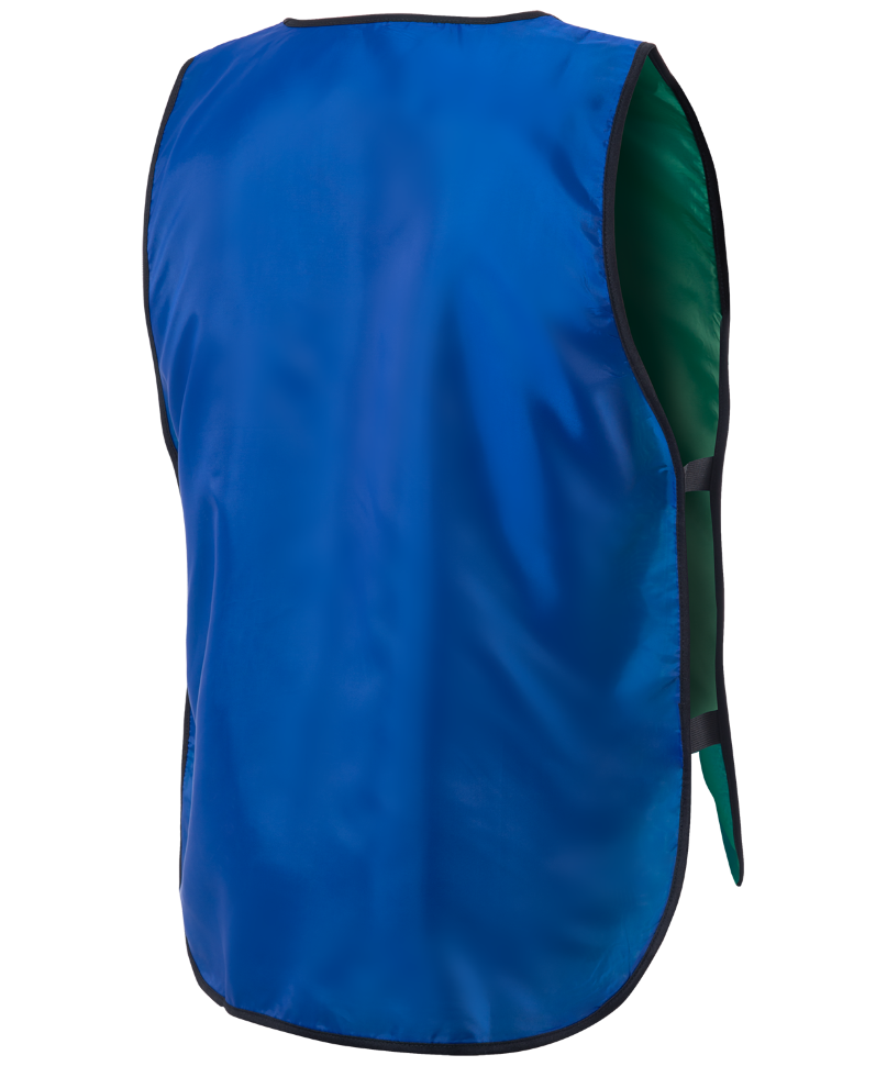 Манишка двухсторонняя Reversible Bib, детский, синий/зеленый