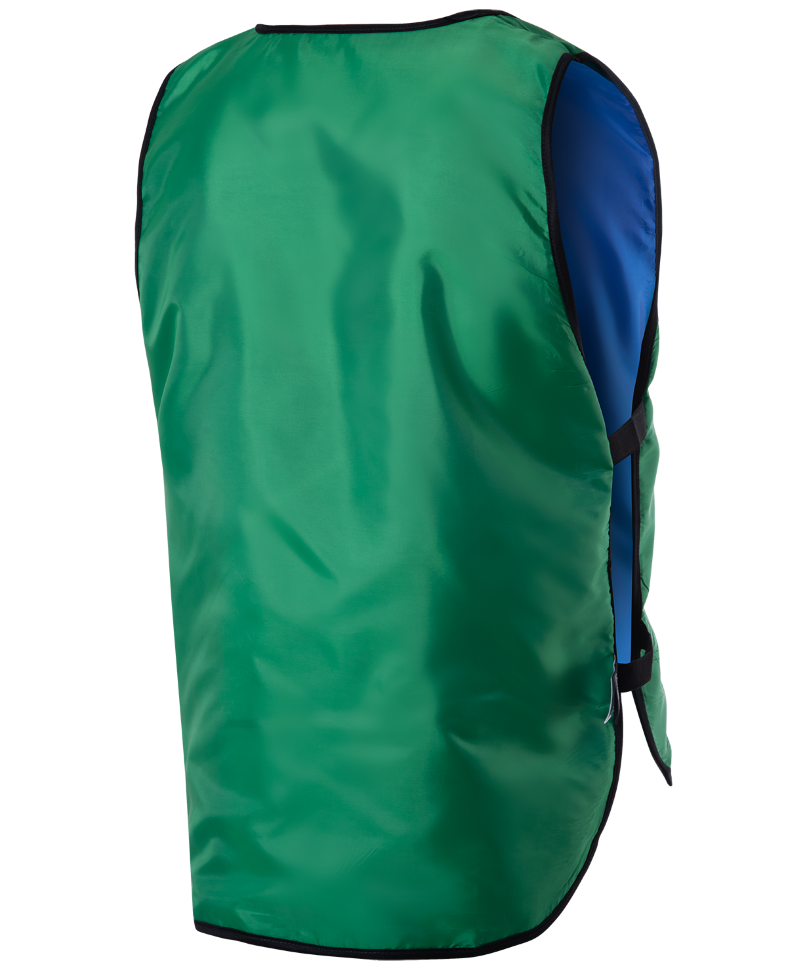Манишка двухсторонняя Reversible Bib, детский, синий/зеленый