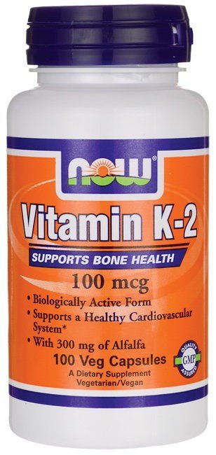 Now Vitamin K-2 100 мкг 100 капсул