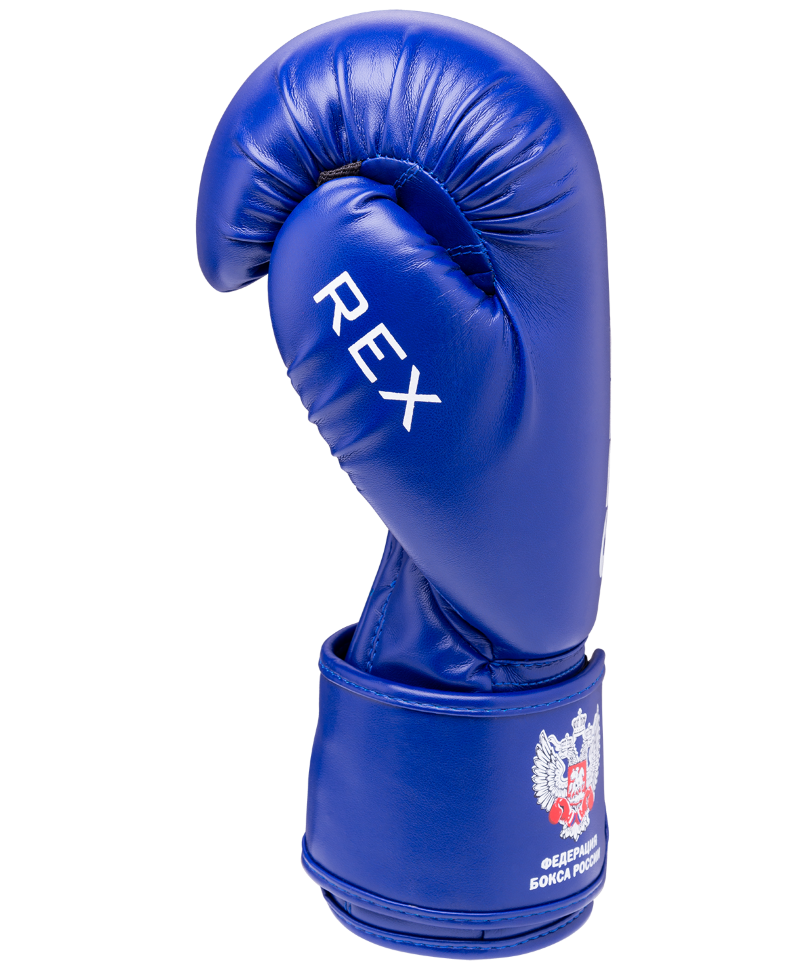 Перчатки боксерские REX BGR-2272F, 10 oz, синий