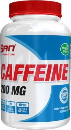 San Caffeine Anhydrous 200 мг 120 капсул
