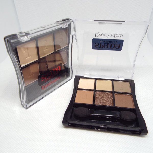Spada Cosmetics 01-Тени матовые 6 цветные