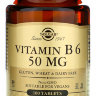 Solgar Vitamin B6 50 мг 100 таблеток