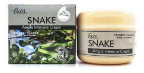 Ekel Крем для лица с пептидом змеиного яда Ample Intensive Cream Snake 100 г