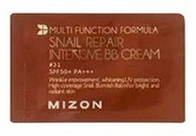 Mizon Бб-крем с экстрактом муцина улитки Snail Repair Intensive Bb Cream SPF50+ Ра+++ #27 [Pouch] 1 мл